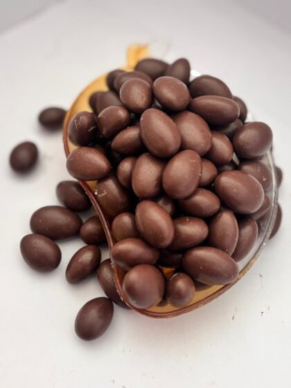 Almond nut coded chocolate