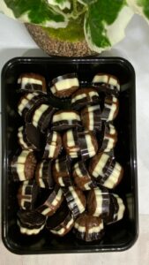 Three layer chocolate