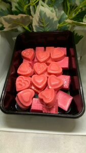 Strawberry flavour chocolate